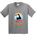 thumbnail image 3 of Inktastic Save the Rainforest Toucan Illustration Youth T-Shirt, 3 of 5
