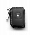 thumbnail image 1 of Beautiful Honda Keychain Case, Chrome, Leather, 1 of 5