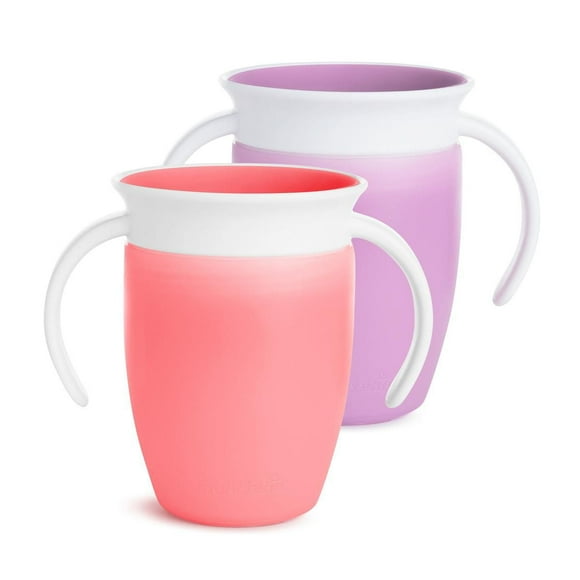 Gobelet d’apprentissage Miracle® 360° de Munchkin, 7 oz, 2 unités