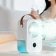 thumbnail image 5 of Xihbxyly Oferta del día Prime Today Miniventilador portátil USB, pequeño ventilador, enfriador de aire, pequeño ventilador de cristal de hielo, 5 of 7