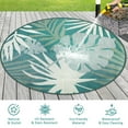 thumbnail image 6 of Aonewoe Round Outdoor Rugs 6Ft Waterproof Patio Plastic Straw Rug Reversible Camping Carpet Indoor Outdoor Area Rug for Patio,Deck,Balcony,Picnic,Beach,Outside, 6 of 8
