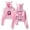 Pink, variant on Omar Courtz Primera Musa Tour Hoodie Cat Ears Hooded Sweatshirt Long Sleeve Crop Top Women's Clothes