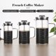thumbnail image 2 of 12oz French Coffee Maker with High-Density Stainless Steel Filter Heat Resistant Borosilicate Glass Coffee Press Thickened Base, 2 of 5