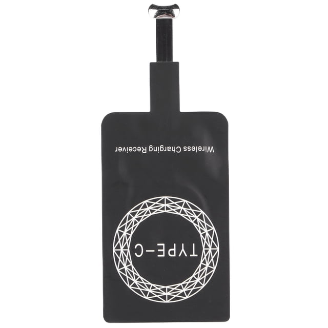 Receptor de carga inalámbrica tipo C, adaptador universal micro USB para teléfonos Android