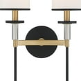 thumbnail image 3 of Crystorama Lighting - Hatfield - 2 Light Wall Mount-18.5 Inches Tall and 12, 3 of 12