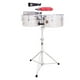 thumbnail image 1 of Timbales serie Prestige LATIN PERCUSSION 14' & 15' STAINLESS LP1415-S plateado, 1 of 2
