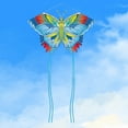 thumbnail image 6 of Sioweci Kids Butterflies Kite with 50M Flying Line Outdoor Beach Park Lawn Easy to Fly Large Long Tail Colorful Animal Kite Adults Boys Girls Gift Purple, 6 of 13