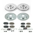 thumbnail image 3 of PowerStop Front and Rear Z23 Evolution Sport Carbon-Fiber Ceramic Brake Pad and Drilled & Slotted Rotor Kit Fits: HYUNDAI Select Models K8308, 3 of 10