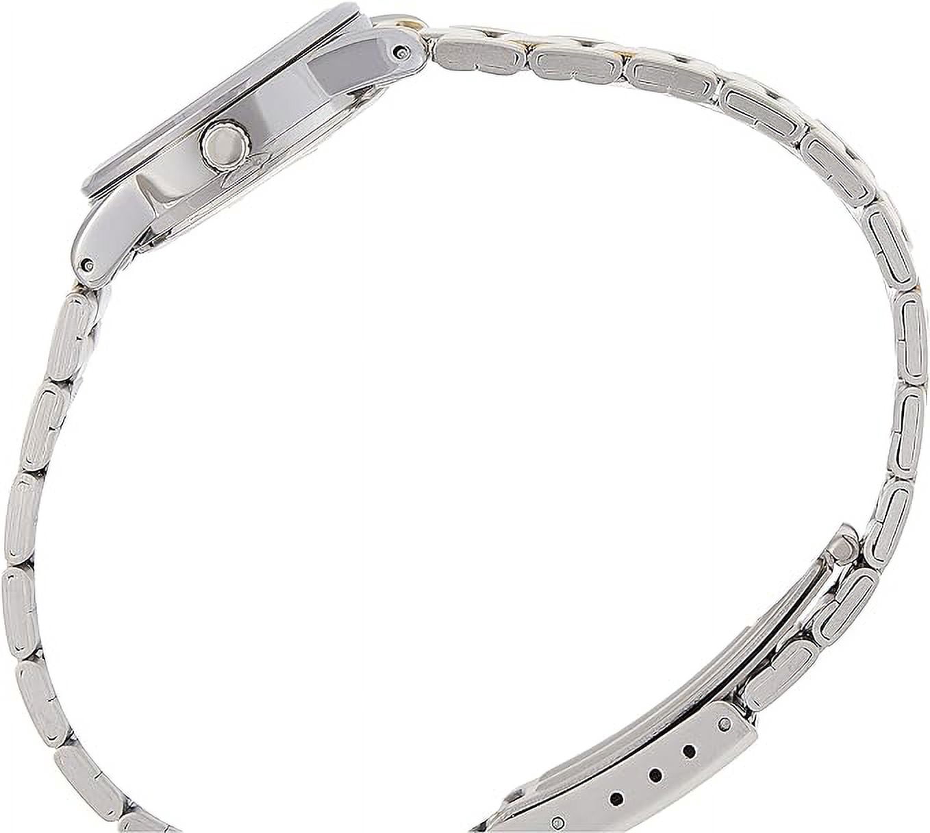Casio Women's LTPV001SG-9B Two Tone Silver Gold Stainless-Steel Plated Japanese Quartz Fashion Analog Watch