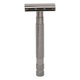 thumbnail image 2 of Manual Double Edge Beard Knife Holder Long Handle Reusable Anti Slip Beard Knife Rack Ruthenium Black, 2 of 5