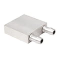 thumbnail image 5 of 3X Primary Aluminum Alloy Water Cooling Block 40X40mm for Liquid Water Cooler Heat Sink System Silver Use, 5 of 8