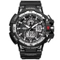 thumbnail image 1 of SMAEL 1376C Reloj de pulsera deportivo para hombre, resistente al agua, multifuncional, de cuarzo y electrónico, 1 of 8