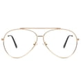 thumbnail image 2 of Gafas de aviador Cyxus T06 con montura metálica que bloquean la luz azul, 2 of 7