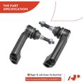 thumbnail image 4 of A-Premium 14Pcs Front Rear Kit, Upper Control Arm, Sway Bar Link, Tie Rod End, Ball Joint, Rack and Pinion Bellow Kit, Compatible with Ford Expedition Lincoln Navigator 2007-2014, 4 of 9