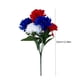 thumbnail image 3 of Ramo de flores artificiales para el Día de la Independencia | Centro de mesa patriótico multicolor de plástico para escalera | Arreglo de boda | 1 pieza | 33cm/13in | Decoración para sesión, 3 of 6