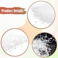 thumbnail image 5 of FVDPWYE 180G Artificial Snow Powder Fake Snow for Fairy House Village Globe Crafting 0.1 to 10mm, 5 of 7