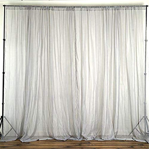 Sheer Voile D Panels For Backdrop, Wide Curtain Panels