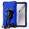 thumbnail image 3 of 3-in-1 Tablet Case for Samsung Tab A9+ 11 inch(2023), 360° rotating stand, cool anti-slip texture, shock and drop resistant, all-inclusive silicone case, 3 of 8
