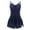 Navy Blue, variant on Little Big Girls Sleeveless Dance Leotard Camisole Ballet Tutu Dress Lyrical Modern Ballerina Outfits Red 11-12