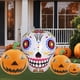thumbnail image 1 of Decoración inflable de Halloween para exteriores, juguete inflable para el hogar, de calabaza Con luz LED, 1 of 9