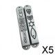 thumbnail image 1 of 2 Piezas de Puerta Mezuzahs de Metal, Mesiánico, Regalos Decorativos Modernos de Inauguración de La Casa, Arte de La Pared de La Casa, Decoración piezas, 1 of 10