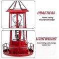 thumbnail image 4 of Led solcellsdriven fyr, 360 graders roterande gårdsljus, 4 of 5
