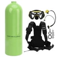 thumbnail image 2 of Mini Diving  Equipment,4L Portable   Mini  Diving  Equipment Kit With Backpack Black Valve Head For Underwater Diving Breath Training, 2 of 8