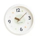 thumbnail image 3 of Reloj de pared moderno Macarena con números grandes redondo Verde, 3 of 8