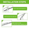 thumbnail image 3 of FARRLADI 13" Rear Wiper Blade Replacement for GMC Terrain 2010-2017,Yukon 2015-2023,Yukon XL 2015-2023,Original Equipment Automotive Replacement Rear Wiper, 3 of 7