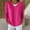 *Hot Pink, variant on ClodeEU Long Sleeve Soft Knit Cardigan For Women，V Neck Button Casual Loose Sweater Black,Womens Plus XXXL
