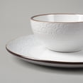 thumbnail image 4 of Famiware Eden Stoneware Dinnerware Sets, 12-Piece Dish Set, White Floral, 4 of 6