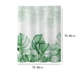 thumbnail image 3 of Clearance! SDJMa Shower Curtains for Bathroom - Tropical Leaves Plant on White Background Odorless Curtain for Bathroom Showers and Bathtubs, 72 x 72 inches Long, Hooks Included, 3 of 9