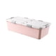 thumbnail image 2 of Caja de almacenamiento debajo de la cama, organizador de armario, resistente y grueso, práctico cajón organizador, contenedor de almacenamiento con Rosa, 2 of 8