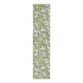 thumbnail image 3 of Unique Loom Bloom Collection Area Rug - Azalea (2' 7" x 12' Runner Green/Light Blue), 3 of 7