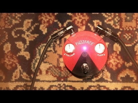 Dunlop Band of Gypsys Fuzz Face Mini Guitar Effects Pedal