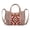 Dark Pink, variant on Wrangler Tooled Aztec Small Crossbody Handbag for Women Stylish Handle Bag Designer Top-Handle Crossbody Bags, Brown