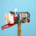 thumbnail image 4 of Lsque Pikmin Mailbox Cover Standard Size ,Magnetic Mailbox Covers Post Wraps Letter Box Cover -21x18 in, 4 of 9