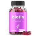 thumbnail image 1 of Gomitas de biotina NutraChamps sin azúcar, 10 000 mcg para cabello, piel y uñas, 1 of 8