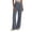 356#Gray, variant on High Waisted Wide Leg Quick Dry Trousers Women Lightweight Relaxed Fit Daily Yoga Pants with Pockets