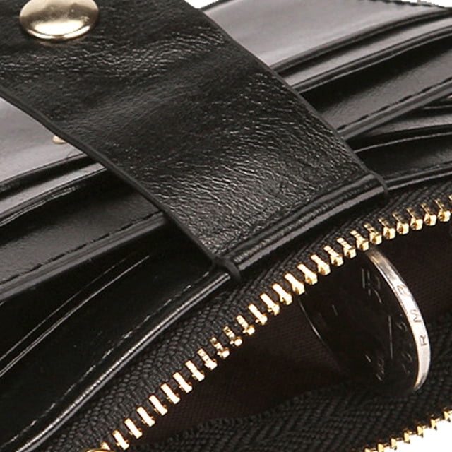 unbranded Negro Para Con Función De Cartera Cartera De Calidad Para Uso Prolongado
