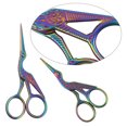 thumbnail image 3 of Embroidery Scissors, Stork Scissors for Sewing, Craft, Art Work & Everyday Use, Stainless Steel, 2Pcs, 3 of 6