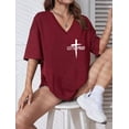 thumbnail image 3 of Need Prayer Tap My Shoulder Shirt, If You Need Prayer Tap My Shoulder Shirt, Christian Bible Verse Shirts Women Men, 3 of 5