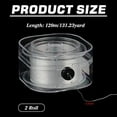 thumbnail image 2 of 2 Rolls 0.5mm Stretchy Bracelet String, 262.5Yards Elastic Thread for Jewelry Making & Friendship Bracelets, White, 2 of 5