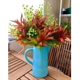 thumbnail image 2 of Sinhoon Artificial Flowers 4PCS Fake Red Spray Morning Glory Plants Shrubs Greenery Bouquet for Your Home Kitchen Table Centerpieces Arrangements Indoor Outdoor Fall Decorations, 2 of 7