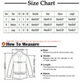 thumbnail image 3 of Fashion Winter Warm Coats for Womens Hooded Plus Size Loose Coat Shiny Lapel Coat Casual Jacket Top Long Sleeve Coat, 3 of 9