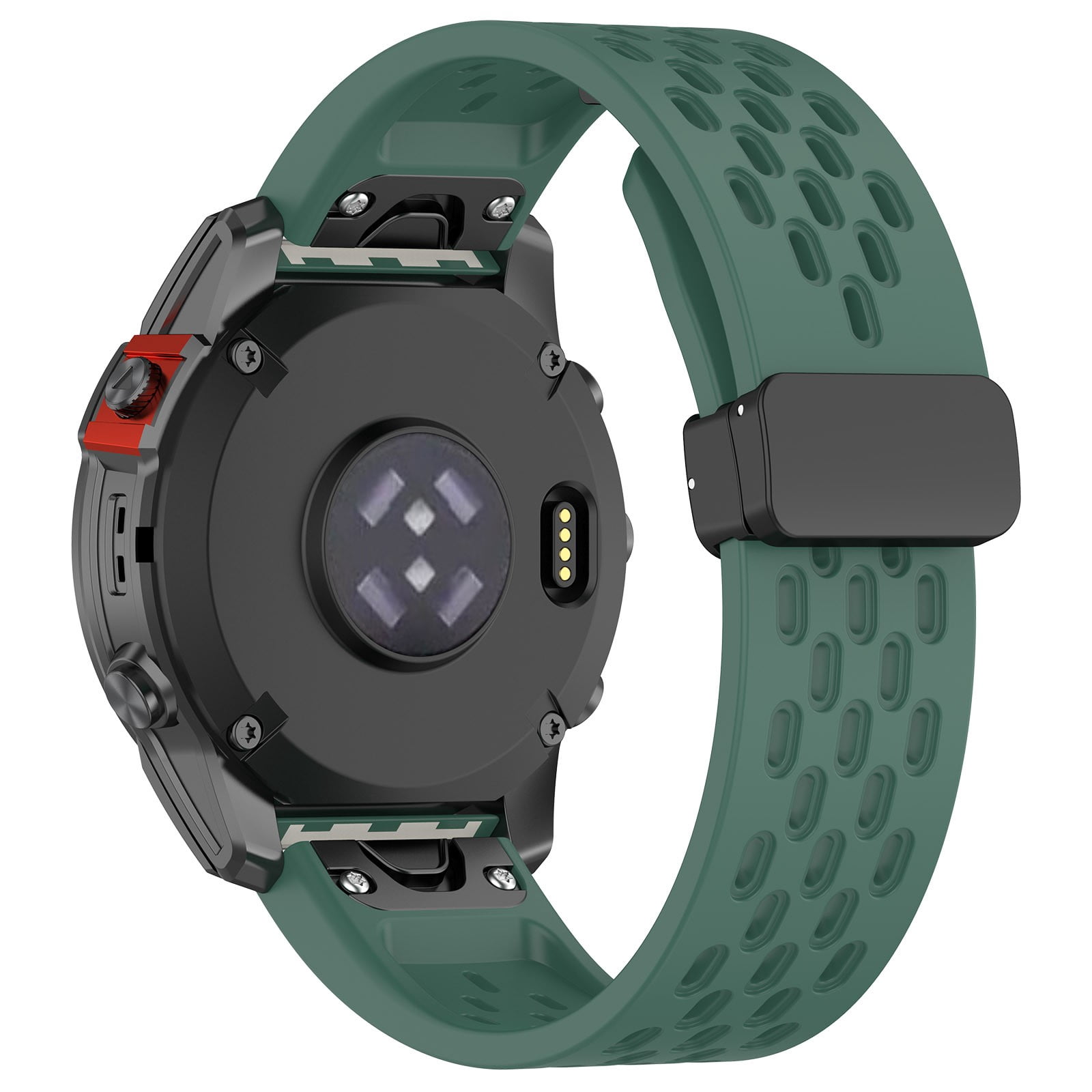 TOPsic Silikon Armband Für Garmin Fenix 5S/6S/7S – 20 Mm, Quick Release, Wasserfest, Hautfreundlich