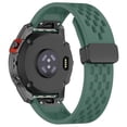 thumbnail image 3 of KOMI Compatible Fenix 5 Plus Bands Fenix 7 Sport Silicone Replacement Watch Strap for Garmin Fenix 5 Plus/Forerunner 965/Fenix 6 Pro/Fenix 7 Pro/instinct/Quatix 5/Quatix 7 Pro/Descent G1, 22MM Green, 3 of 12