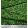 thumbnail image 3 of Soimoi Cotton Voile Fabric Palm Leaves Print Fabric by The Yard 56 Inch Wide, 3 of 3