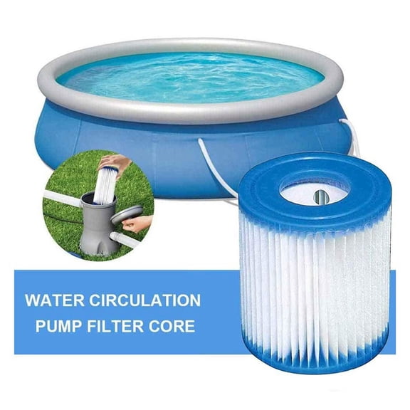 4Pcs Pool Filter Cartridges 89x79x45Mm Replacement Swimming Pool Filter for Pool Filter Pump Cleaner