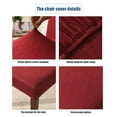 thumbnail image 2 of Stretch Chair Cover,Removable Washable Dining Chair Covers Polyester Jacquard Chair Slipcover Stretchable Chair Cover, 2 of 7